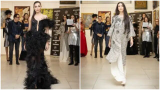 "Вечер на стила - Glam Night" с отливка на дизайнерски ръце върху рокля и още гламурни визии