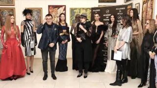 "Вечер на стила - Glam Night" с отливка на дизайнерски ръце върху рокля и още бляскави визии