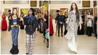 "Вечер на стила - Glam Night" с отливка на дизайнерски ръце върху рокля и още бляскави визии