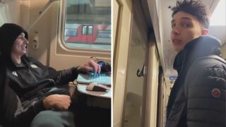 Пуф-паф: Мони Николов и Локо тръгнаха на нощно пътуване с влак (ВИДЕО)