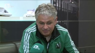 И в Лудогорец започват от треньора....