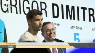 Григор Димитров: Благодаря на всички за подкрепата