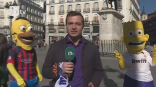 Мадрид грее в очакване на Ел Класико (ВИДЕО)