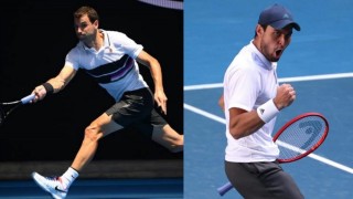 НА ЖИВО: Григор Димитров - Аслан Карацев 6:2, 4:6, 1:6, 2:6