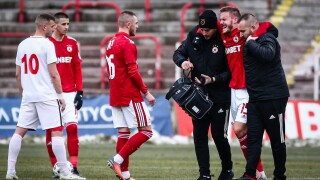 Защитник на ЦСКА е с разкъсани връзки на глезена