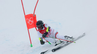 Алберт Попов е 27-и след първия манш в гигантския слалом в Пекин