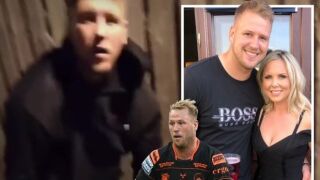 Заснеха английски национал да прави секс с жената на приятел