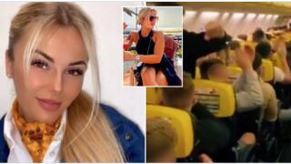 Фен на Манчестър Юнайтед крещи на стюардеса: Покажи си гърдите