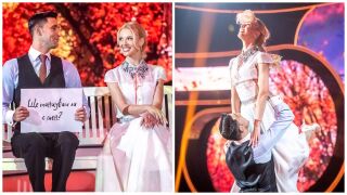 Натали Трифонова и Димитър Стефанин за първия танц в "Dancing Stars": В залата се получи по-добре (ВИДЕО)