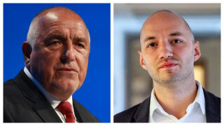 Снимка: Бойко Борисов и Димитър Ганев - гости в "Лице в лице"