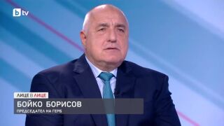 Снимка: Бойко Борисов пред bTV: Кризите, решенията, битките, изборите