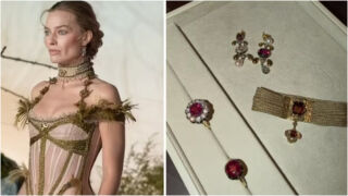 Марго Роби шокира: Носи косите на Емили Бронте като аксесоар! (СНИМКИ)