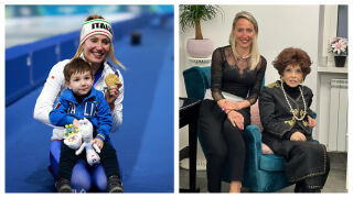 Мама спечели злато: наследница на Джина Лолобриджида покори Олимпиадата (СНИМКИ)