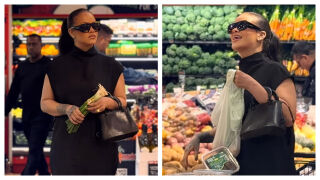 Риана – мегазвездата, която пазарува картофи в местния супермаркет (СНИМКИ)