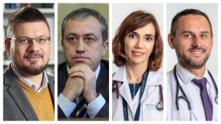 Снимка: Иван Брегов, Бойко Найденов, д-р Живка Стайкова и доц. Зоран Станков - гости в "Лице в лице"