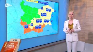 Снимка: Оранжев и жълт код за поройни дъждове