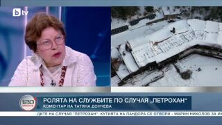 Снимка: Ролята на службите по случая "Петрохан": Коментар на Татяна Дончева