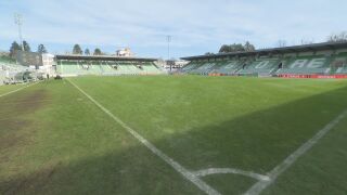 Лудогорец изрина снега на ръка! Вижте как изглежда терена! (ВИДЕО) 