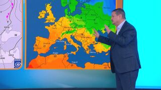 Снимка: Прогнозата на Георги Рачев: Уикенд със сняг и дъжд, после рязко затопляне