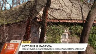 Снимка: История в разруха: Каква ще е съдбата на къщата на Антон Новак във Варна?