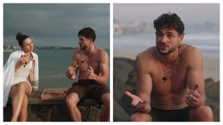 Марин свалите дори дрехите си – в желанието си да угоди на своята дама (ВИДЕО)