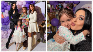 Внучката на Глория на 5: Празникът събра 4 поколения дами от звездната фамилия (СНИМКИ)