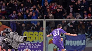 Фиорентина и Рома си размениха по едно полувреме и една точка (ВИДЕО)