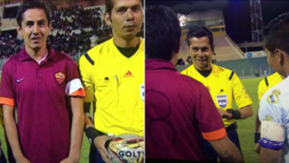 Да излезеш на терена с фалшив екип на друг отбор. Това може да се види само в Боливия! (ВИДЕО)