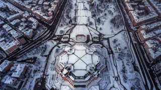 Снимка на деня: НДК от птичи поглед