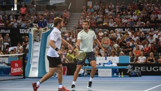 Димитров и Харисън се отказаха от полуфинала на двойки