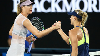 Кербер изхвърли Шарапова от Откритото първенство на Австралия