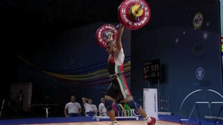 Служебен медал от световното по вдигане на тежести