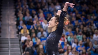 Перфектната гимнастичка, която не иска медали (ВИДЕО)