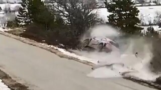 Тежка катастрофа на рали Монте Карло (ВИДЕО)