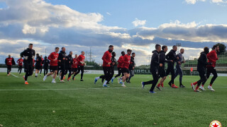 В ЦСКА разпускат с маймуни покрай тренировките (ВИДЕО)