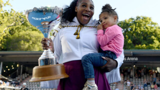 Специалният спаринг-партньор на Серина Уилямс (ВИДЕО)