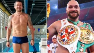 Усик дразни Фюри по бански: Къде си, шкембак?