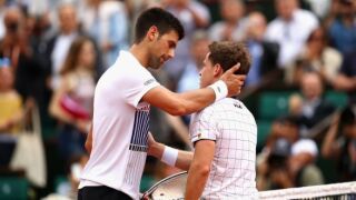 Джокович като Меси: Какво гледаш, глупак? (ВИДЕО)