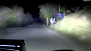 Секс край трасето на рали 