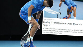 В Австралия питат: Контузен ли е наистина Джокович?