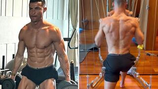 Без почивен ден: Роналдо показа зверския си гръб (ВИДЕО)