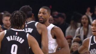 Бой на мач от НБА в Париж, Роналдо и Бекъм гледат (ВИДЕО)