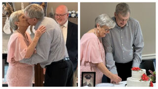 Тя е на 71, той на 74 – но доказват, че никога не е късно за любов и брак (СНИМКИ)