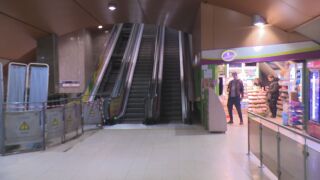 Снимка: Ескалаторите на метростанция „Сердика“ 2 не работят от седмици