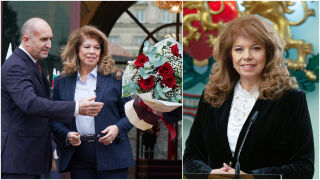 Кой е мъжът до Илияна Йотова: Известна личност, но не в политическите среди (СНИМКИ)