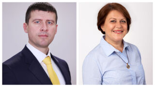 Снимка: Ивелин Михайлов и Татяна Дончева - гости в "Лице в лице"