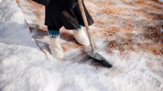 Ето как да почистим килима в снега - стъпка по стъпка (ВИДЕО)