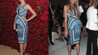 На кого му отива повече роклята на Peter Pilotto?