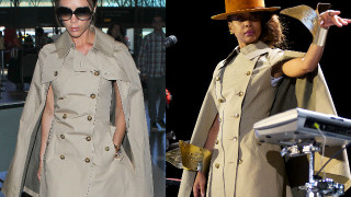 На кого му отива повече шлиферът на Junya Watanabe Comme des Garcons?