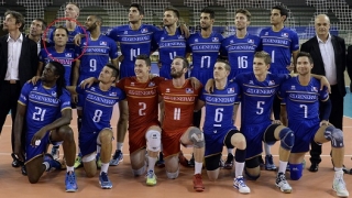 Реми Гайяр се забавлява на волейболен мач... отново (ВИДЕО)